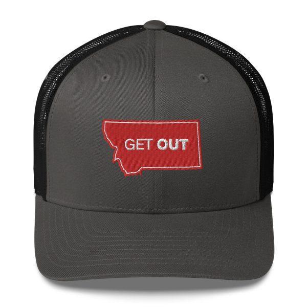 Montana Get Out Trucker Cap - Image 3