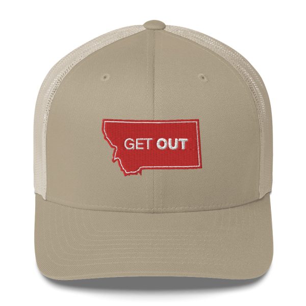 Montana Get Out Trucker Cap - Image 5