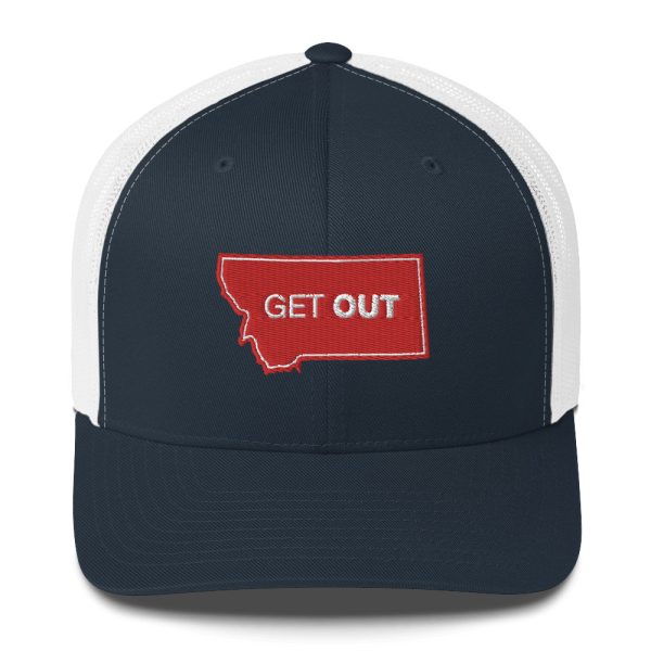 Montana Get Out Trucker Cap - Image 2