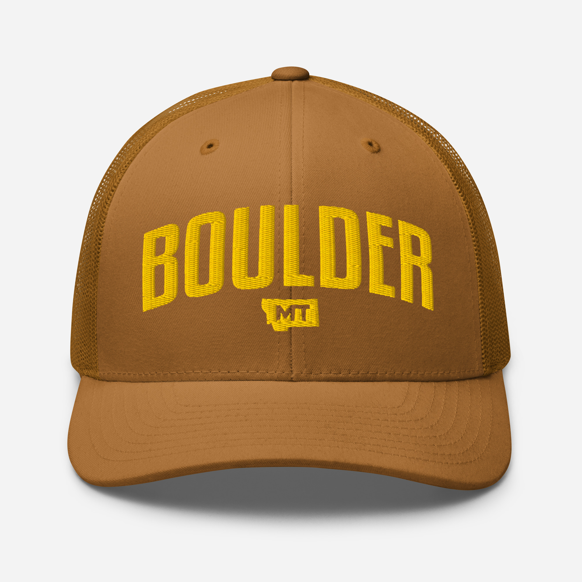 retro trucker hat caramel front 69d02b7077629.jpg