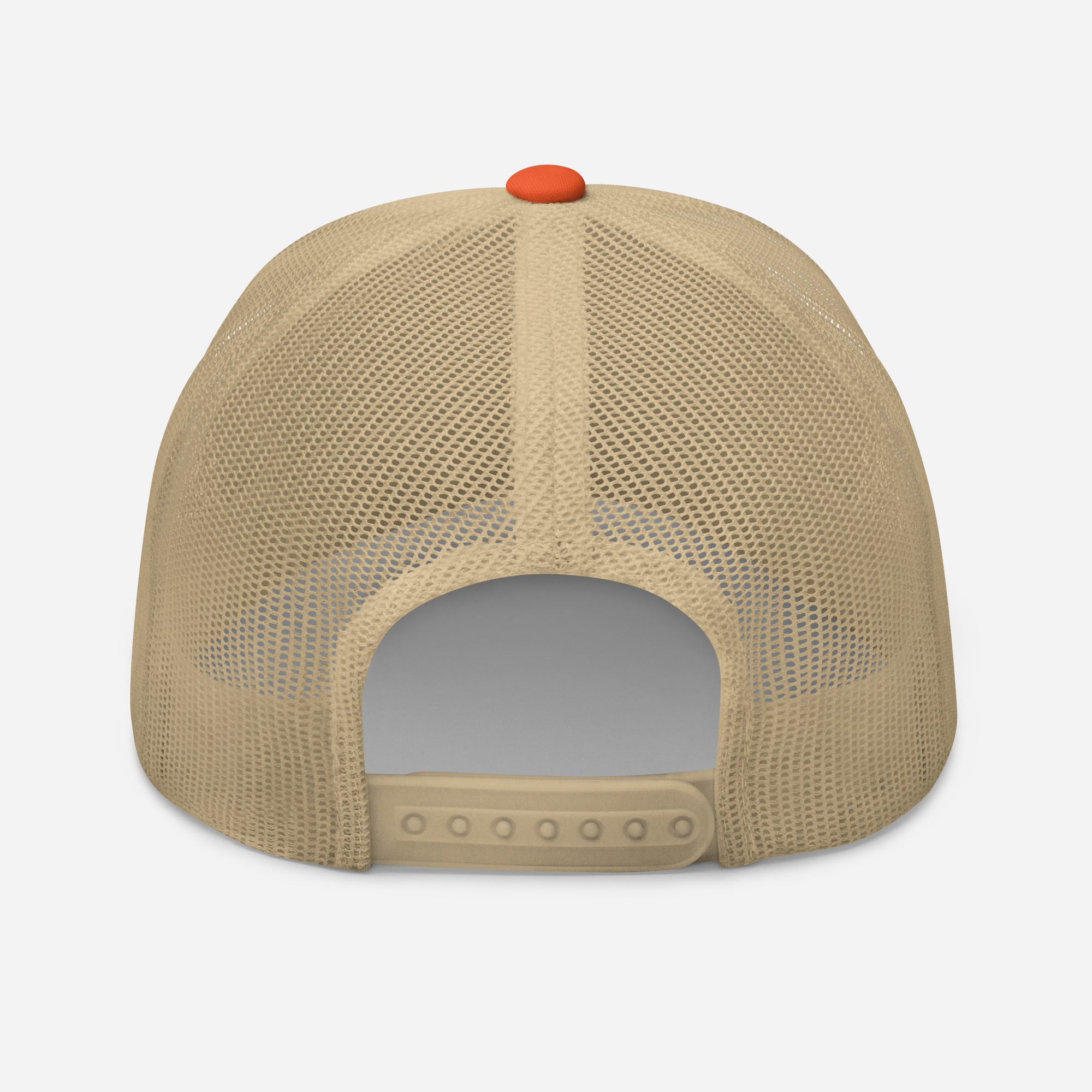 retro trucker hat rustic orange khaki back 69daa17533d03.jpg