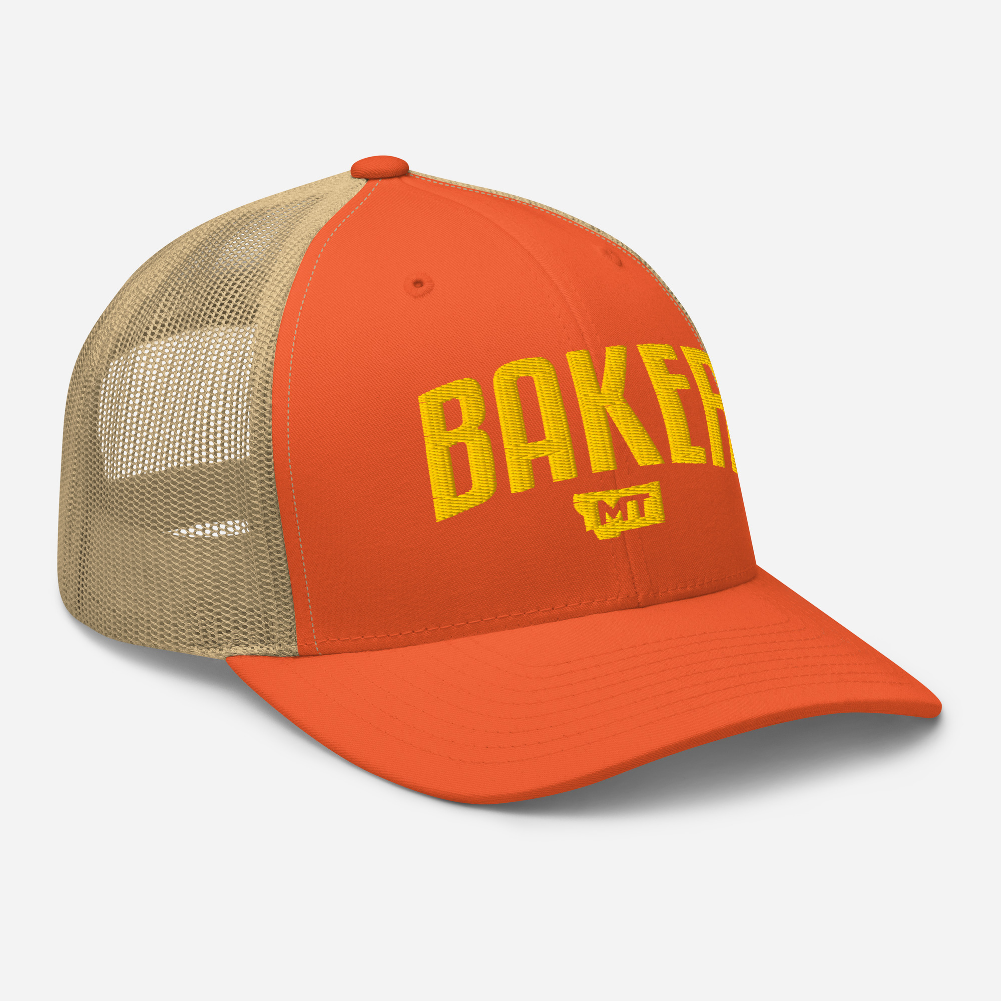 retro trucker hat rustic orange khaki right front 69d028b135b1a.jpg